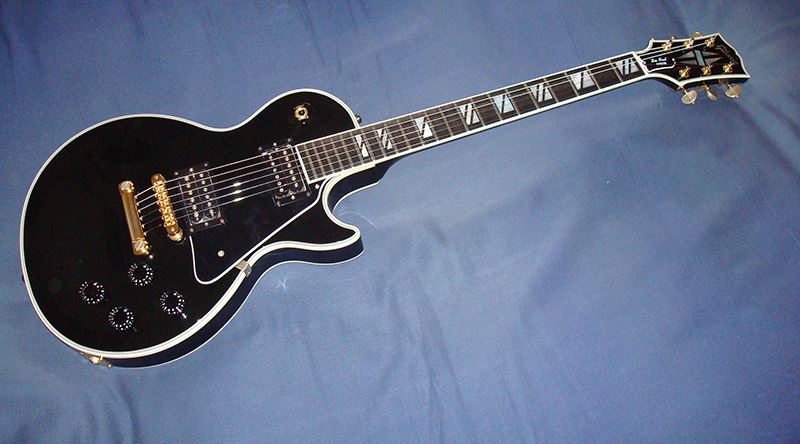 1991 Gibson Custom Shop Les Paul Custom with Super 400 inlays